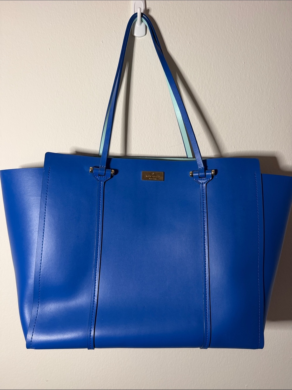 kate spade royal blue Arbour Hill Elodie Leather Tote